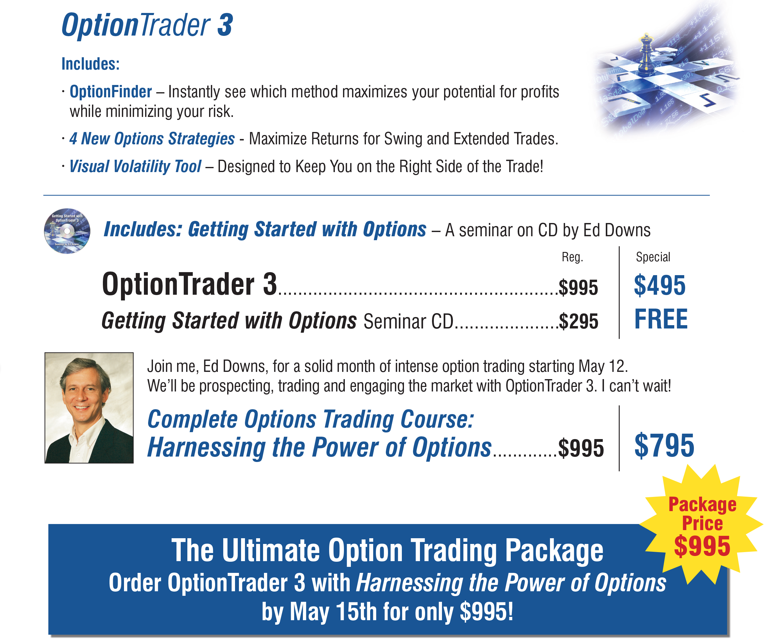 Option trading subscriptions